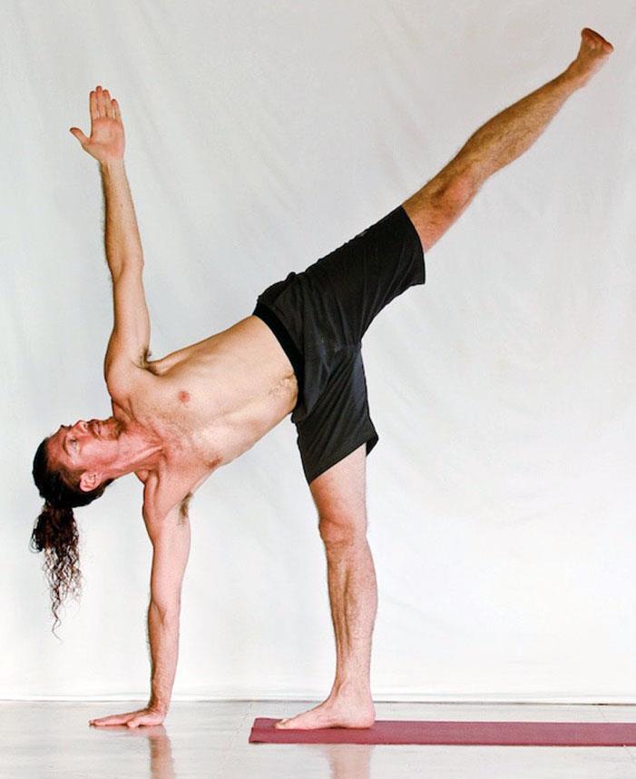 Noah Mckenna Yoga Teacher Ardha Chandrasana